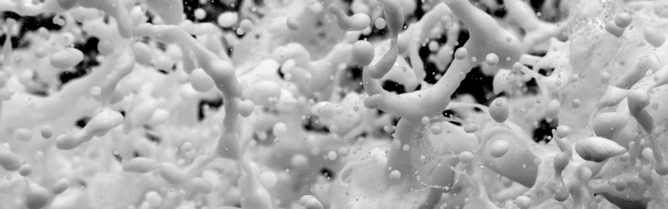 Closeup of foam