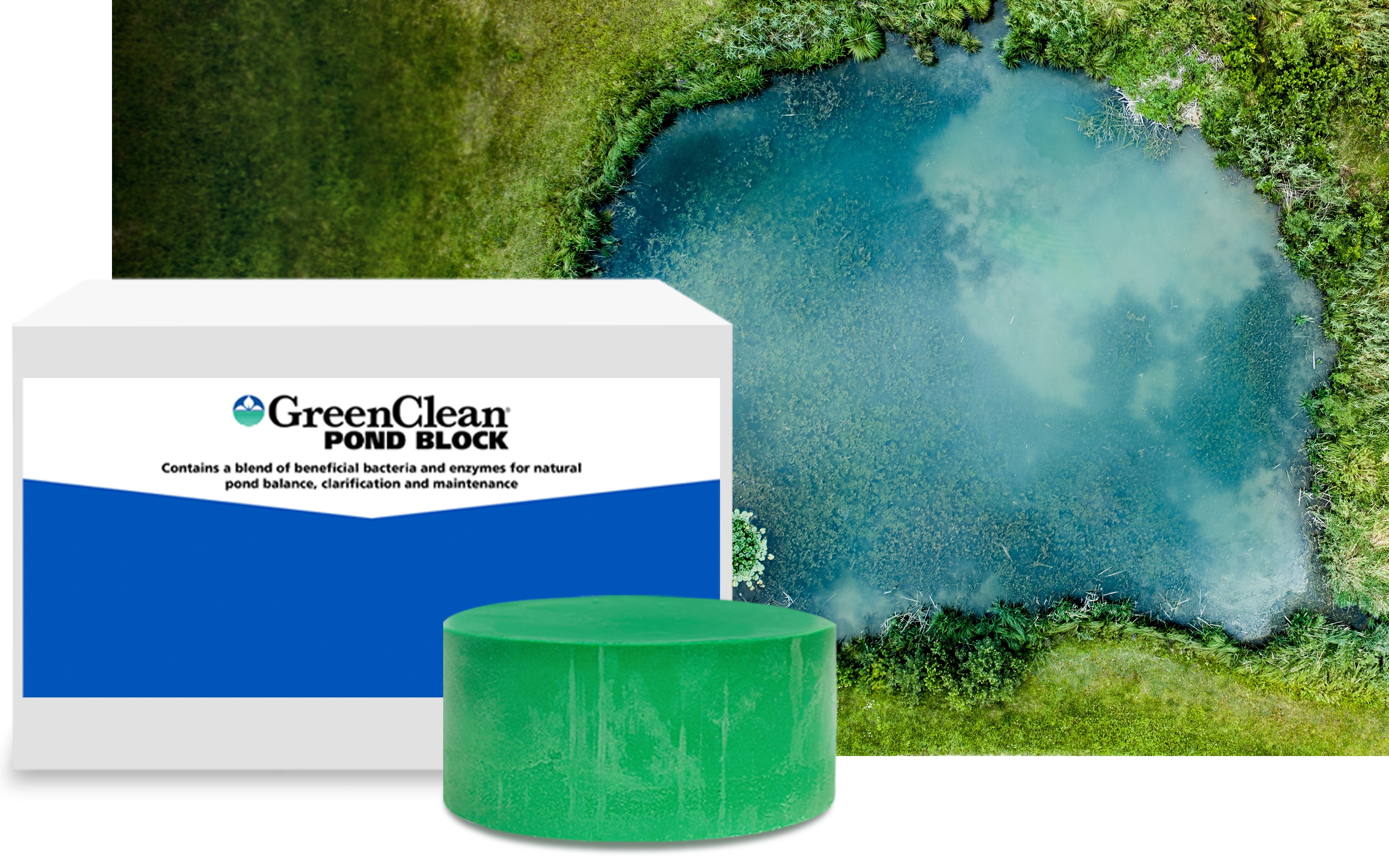 GreenClean® Pond Block product shot